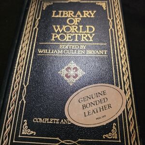 Library of World Poetry Leather Book